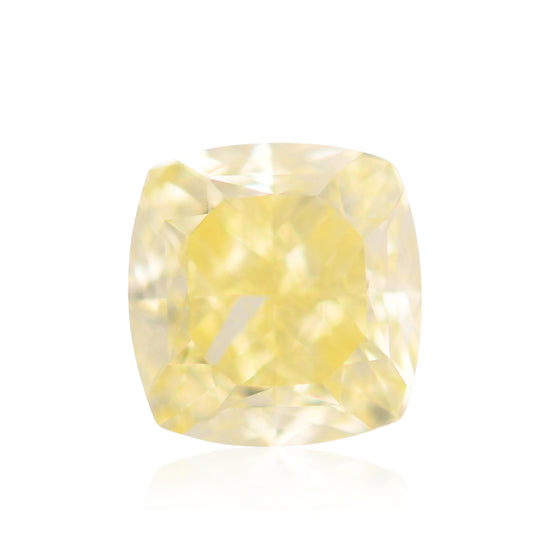 1.52 Carat Fancy Yellow Cushion Diamond VS1 GIA