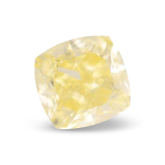 1.52 Carat Fancy Yellow Cushion Diamond VS1 GIA