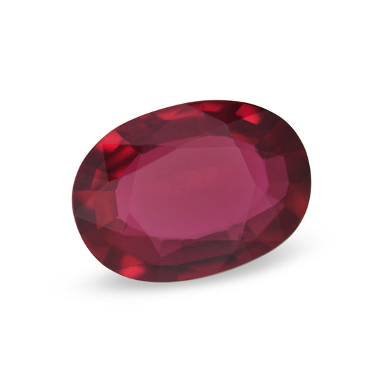 1.52 Carat Red MOZAMBIQUE Oval Ruby