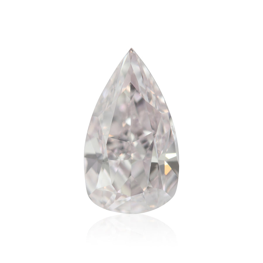 1.53 Carat Fancy Light Pink Pear Diamond VS2 GIA