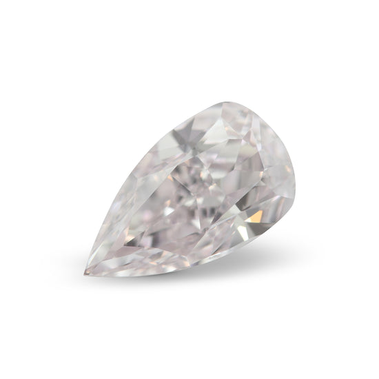 1.53 Carat Fancy Light Pink Pear Diamond VS2 GIA