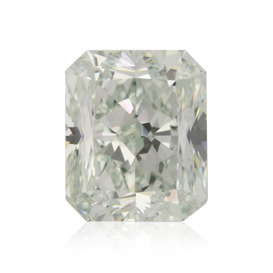 1.54 Carat Fancy Light Bluish Green Radiant Diamond VS1 GIA
