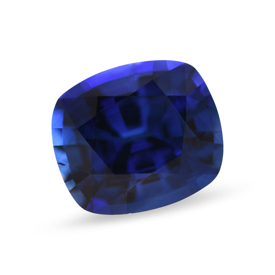 1.55 Carat Blue SRI LANKAN Cushion Sapphire