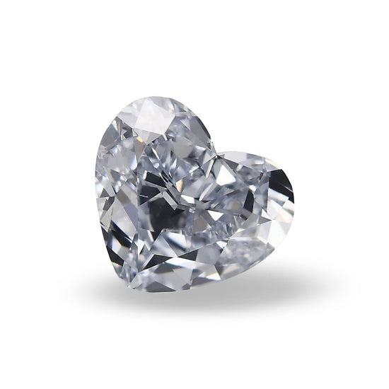 1.58 Carat Fancy Blue Heart Diamond IF GIA