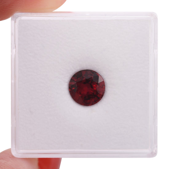 1.64 Carat Red MOZAMBIQUE Round Ruby CD
