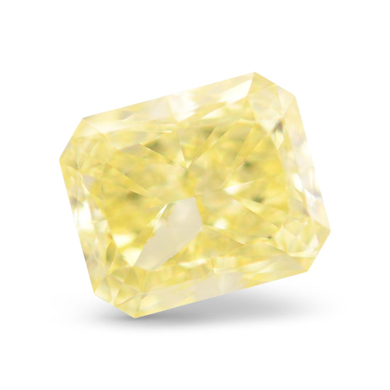 1.65 Carat Fancy Intense Yellow Radiant Diamond VS2 GIA