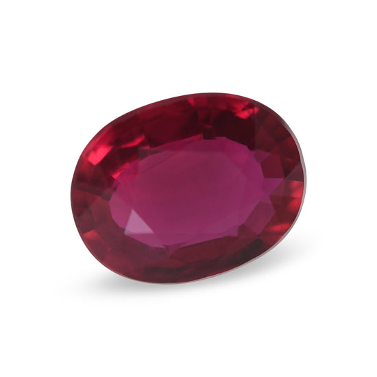 1.68 Carat Red MOZAMBIQUE Oval Ruby