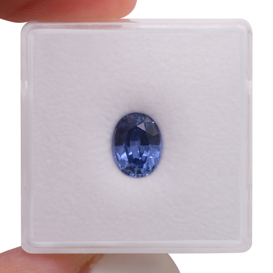 1.68 Carat Blue SRI LANKAN Oval Sapphire