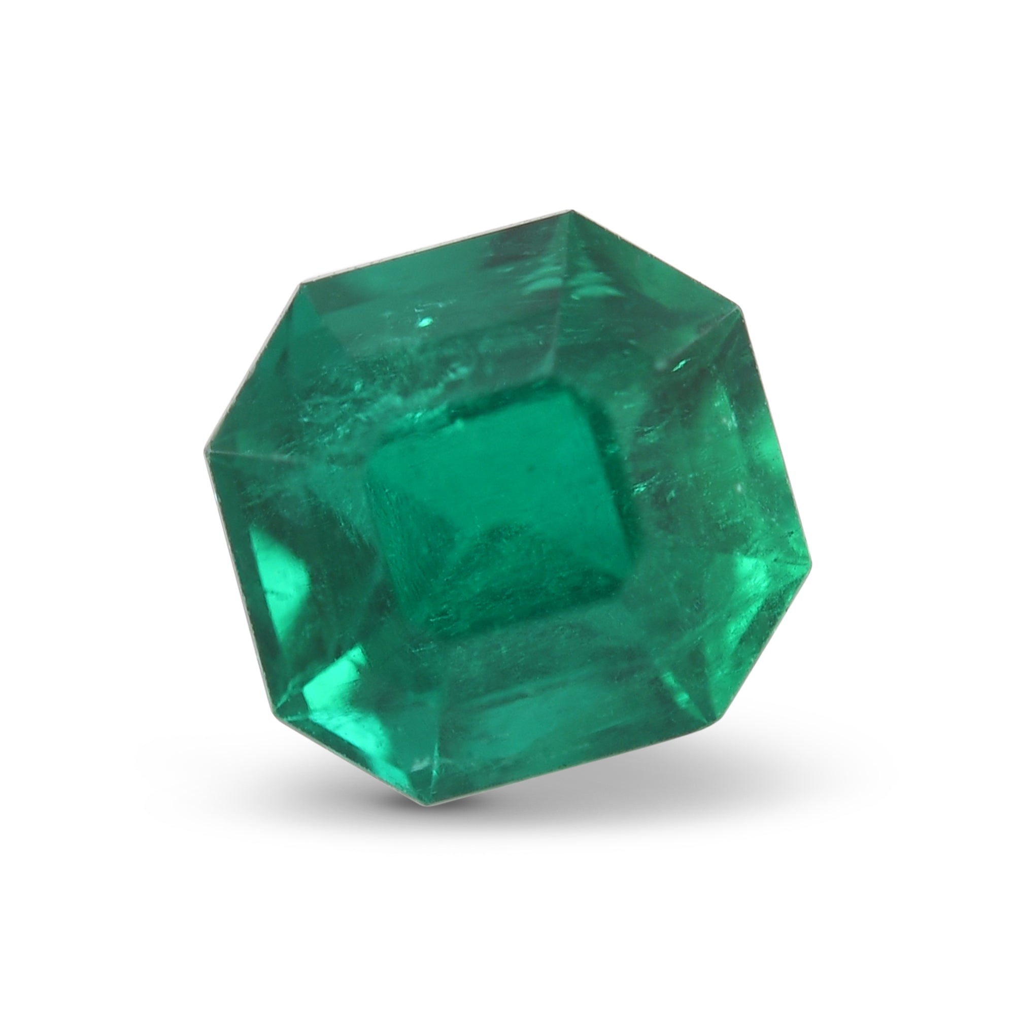 1.70 Carat Green COLOMBIA Emerald Emerald GRS | LEIBISH