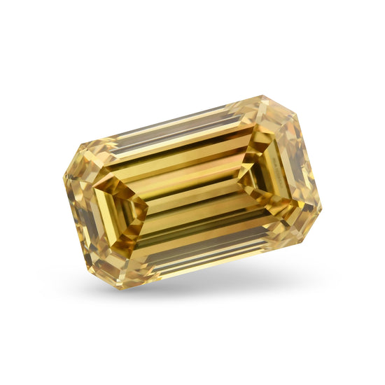 1.70 Carat Fancy Brown Yellow Emerald Diamond VS1 GIA
