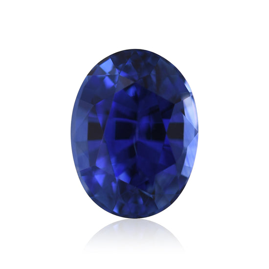 1.71 Carat Blue SRI LANKAN Oval Sapphire