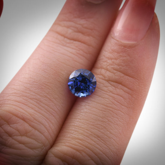 1.73 Carat Blue SRI LANKA Round Sapphire