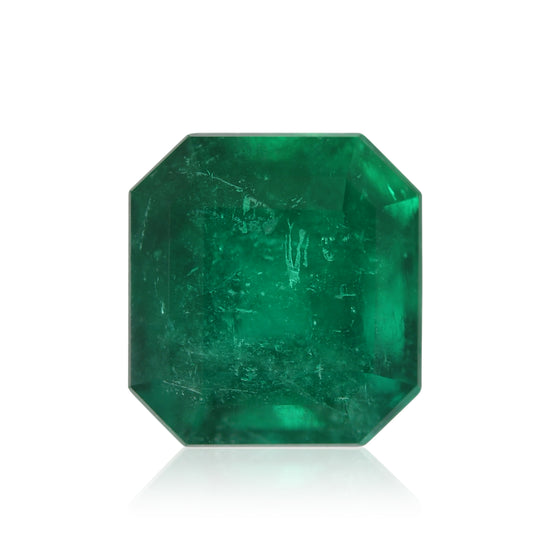 1,82 Karat grüner Smaragd im Smaragdschliff