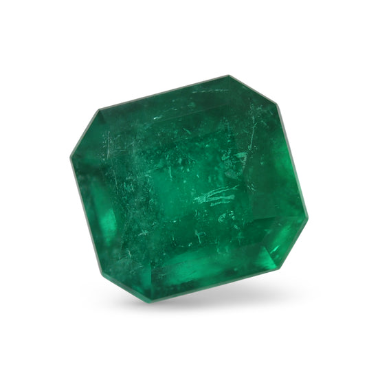 1,82 Karat grüner Smaragd im Smaragdschliff