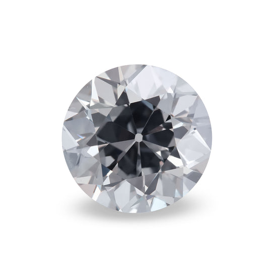 1.86 Carat Fancy Gray Blue Round Diamond SI1 GIA