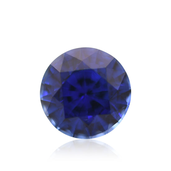 1,86 Karat Blauer SRI LANKAN Runder Saphir