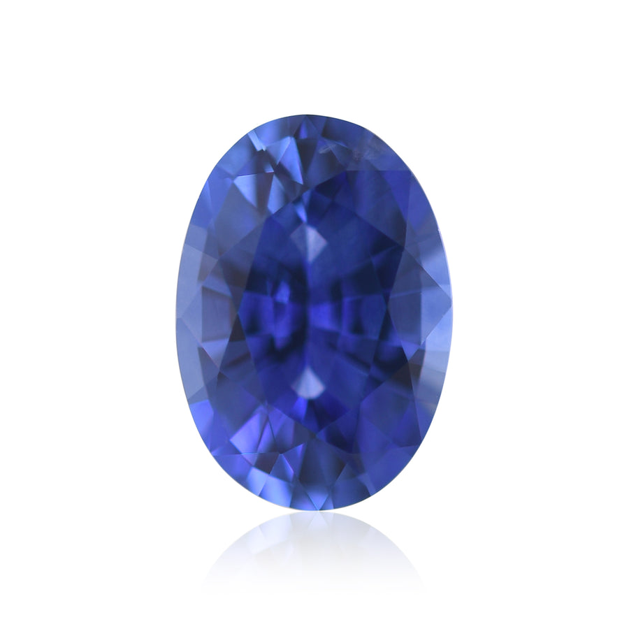 1,86 Karat Blauer SRI LANKA Oval-Saphir