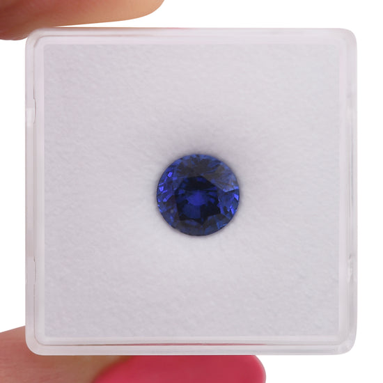 1.95 Carat Blue SRI LANKAN Round Sapphire