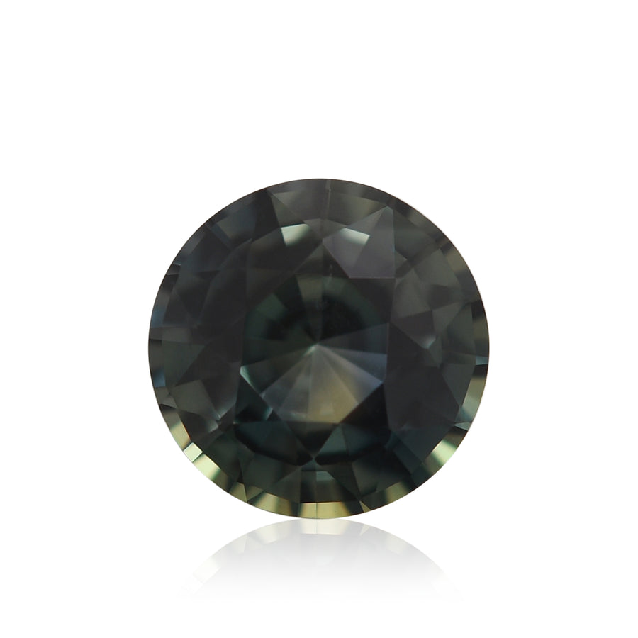 1.99 Carat Green MADAGASCAR Round Sapphire