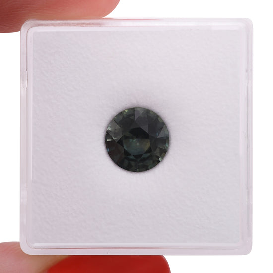 1.99 Carat Green MADAGASCAR Round Sapphire