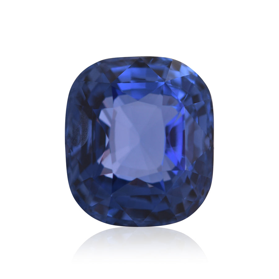 10.03 Carat Blue SRI LANKAN Cushion Sapphire GIA
