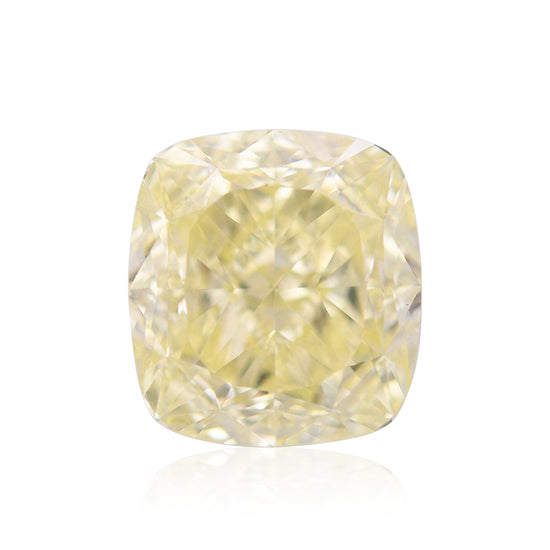 10.18 Carat Fancy Yellow Cushion Diamond VS2 GIA