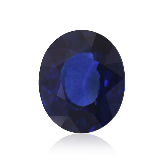 10.60 Carat Blue SRI LANKAN Oval Sapphire CD
