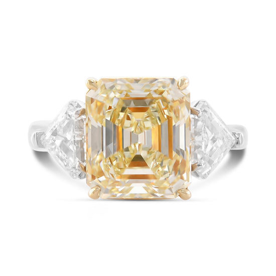 Anello con alone a forma di pera rosa brunastro fantasia
