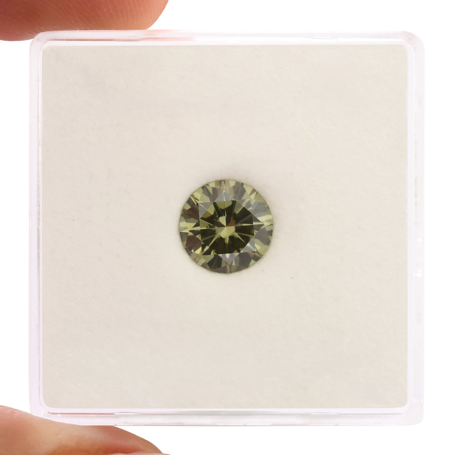 1.02 Carat Chameleon Round Brilliant Diamond SI1 GIA