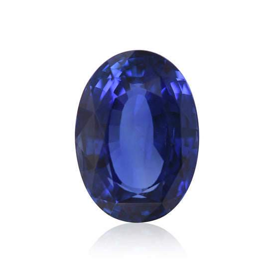 11.66 Carat Blue SRI LANKA Oval Sapphire AGL