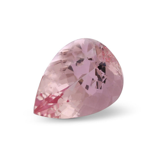 12.45 Carat Pink Pear Morganite