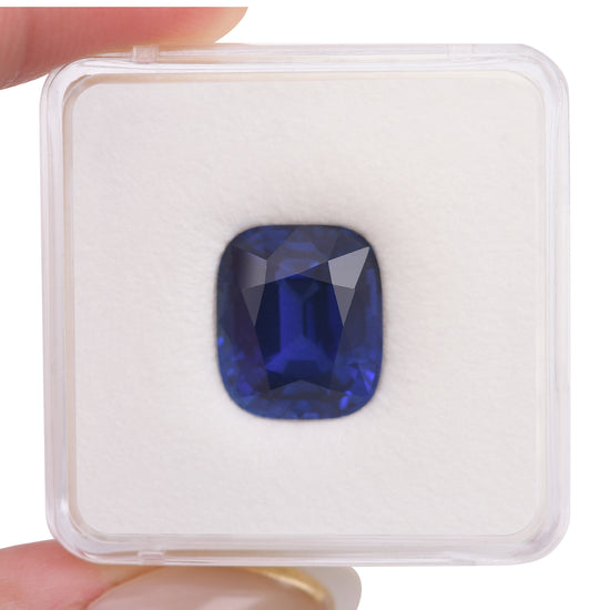 12.77 Carat Blue SRI LANKAN Cushion Sapphire CD