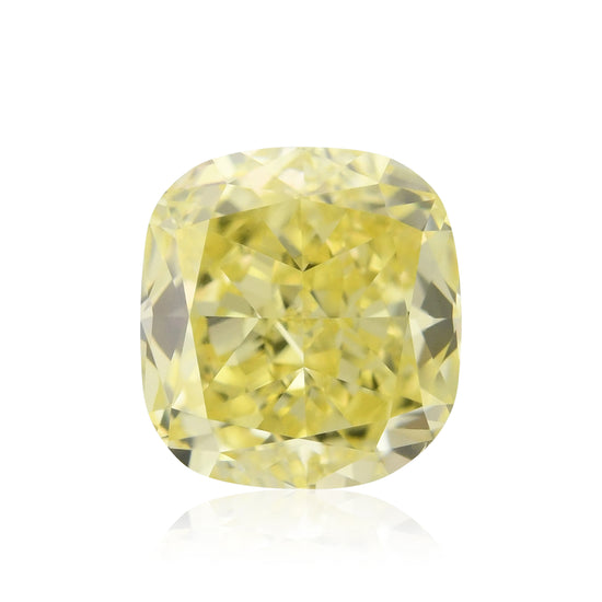 1,18 Karat Fancy Intense Yellow Kissenschliff Diamant VS2 GIA
