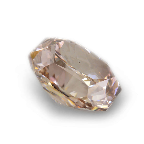 2.03 Carat Fancy Pinkish Brown Radiant Diamond VS2 GIA