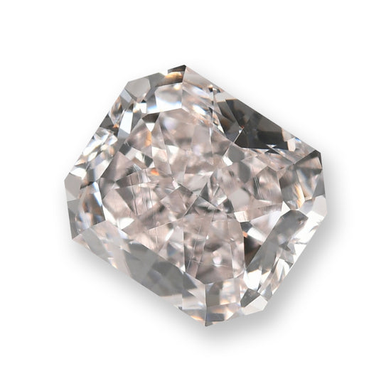 0.65 Carat Very Light Pink Radiant Diamond VS1 GIA