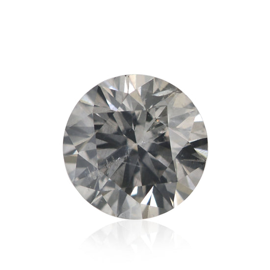 0,29 Karat Fancy Gray runder Brillant I1 GIA