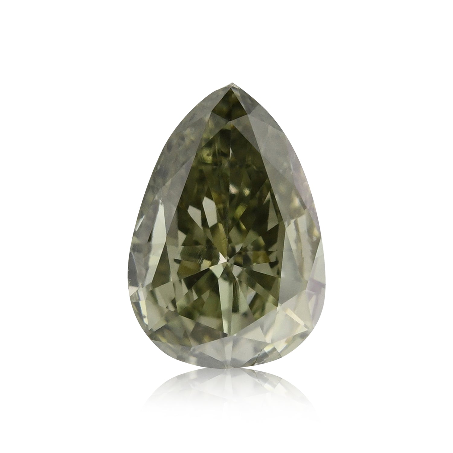 0.51 Carat Chameleon Pear Diamond (SI) GIA