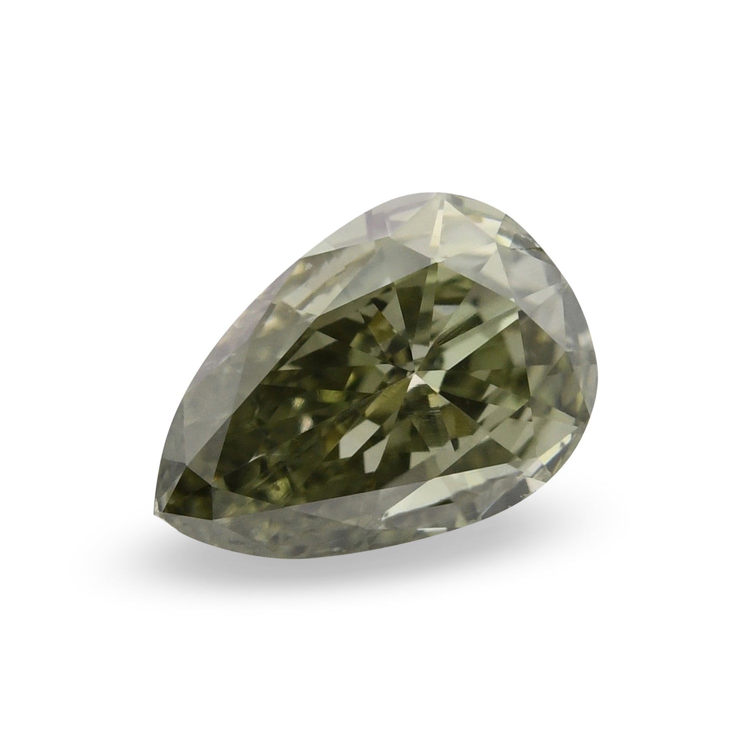 0.51 Carat Chameleon Pear Diamond (SI) GIA