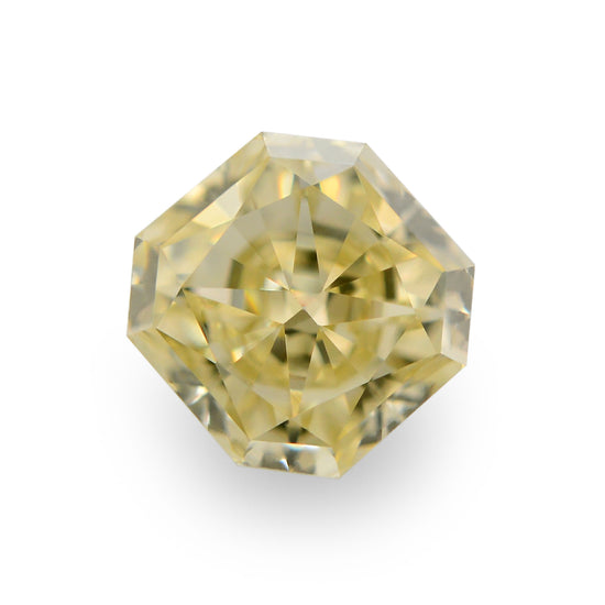 0.57 Carat Fancy Light Brownish Yellow Radiant Diamond VVS2 IGI