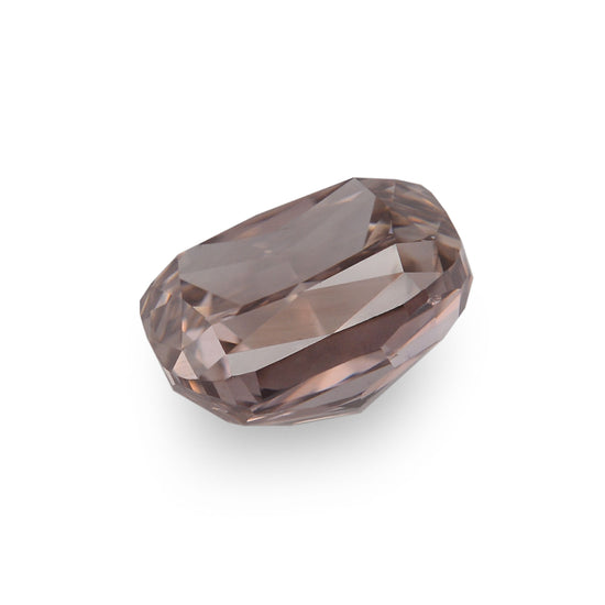 0.69 Carat Fancy Dark Pink Brown Radiant Diamond (VS2) GIA
