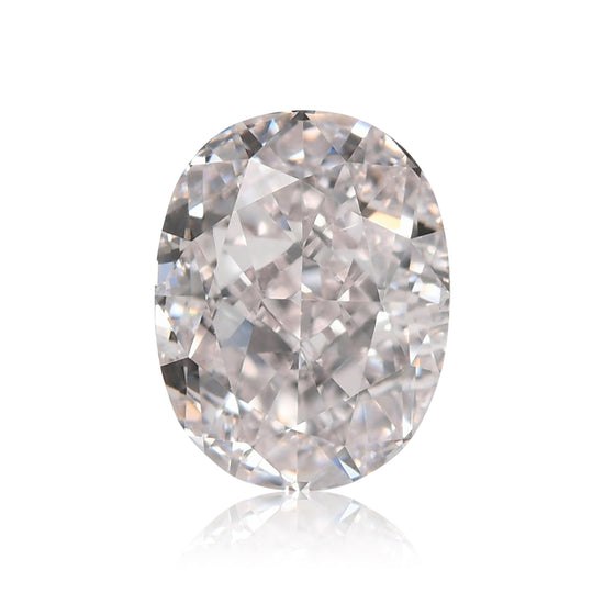 0,57 Karat sehr hellrosafarbener ovaler Diamant IF GIA