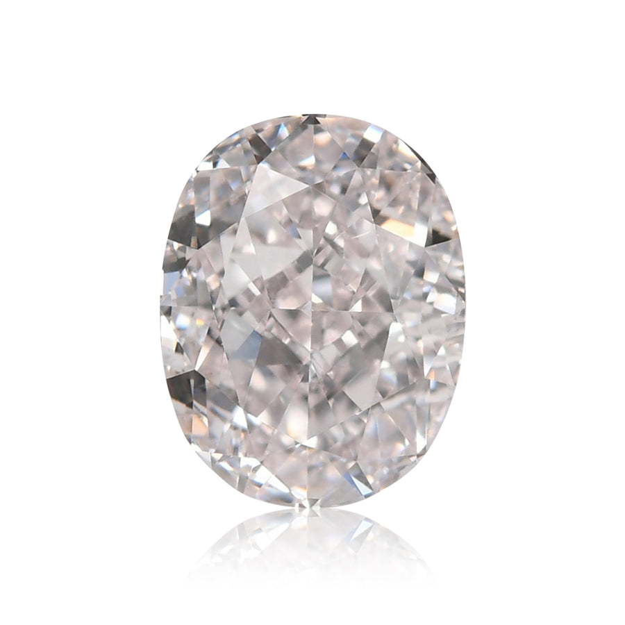 0.57 Carat Very Light Pink Oval Diamond IF GIA
