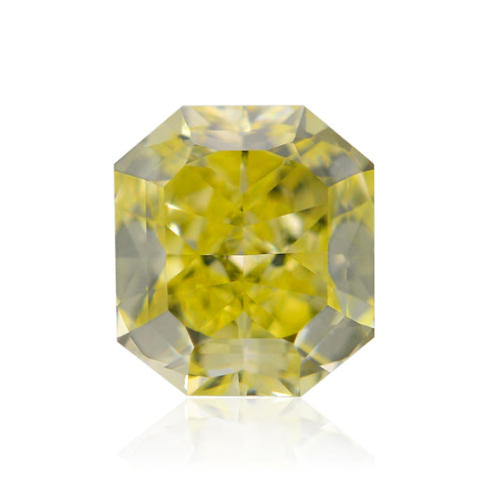 0,41 Karat Fancy Intense Yellow Radiant Diamant VS1 GIA