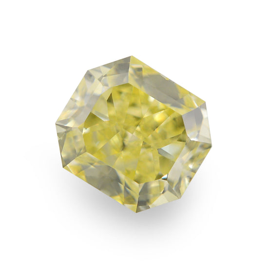 Diamante Radiante Giallo Fancy da 0,49 carati VS2 GIA