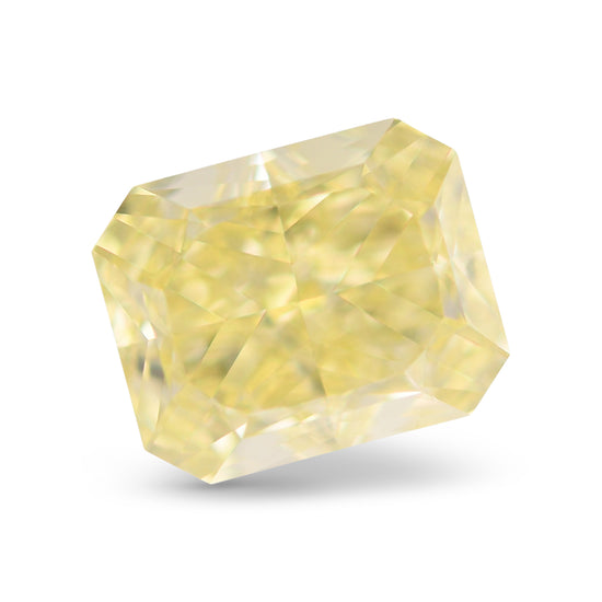 2.00 Carat Fancy Yellow Radiant Diamond VVS1 GIA