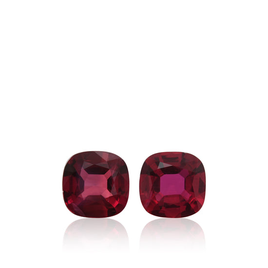 2.00 Carat Red MOZAMBIQUE Cushion Ruby CD