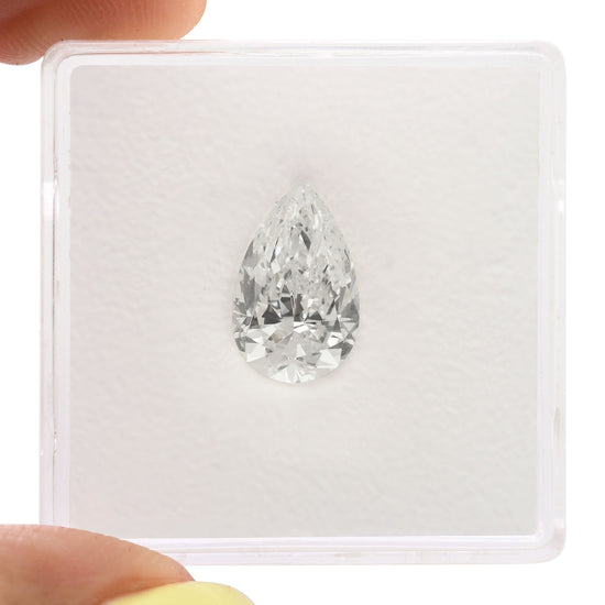 2.01 Carat D Pear Diamond VS2 GIA