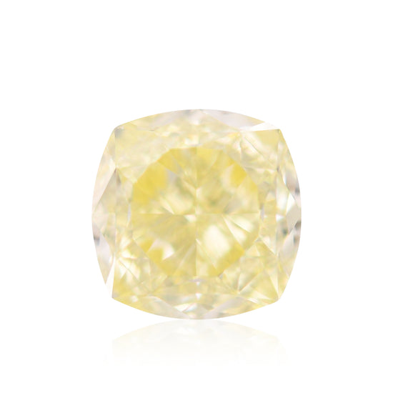 2.01 Carat Fancy Yellow Cushion Diamond VS1 GIA