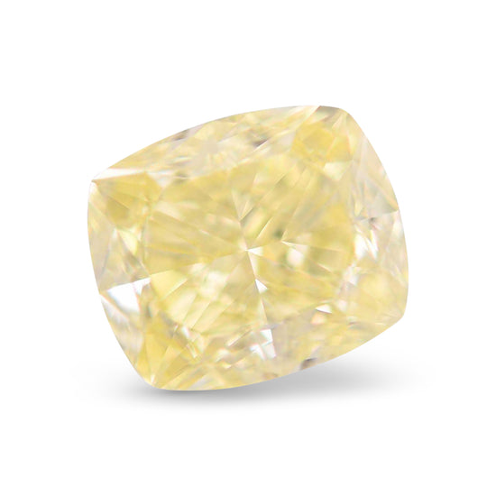 2.01 Carat Fancy Yellow Cushion Diamond VS1 GIA