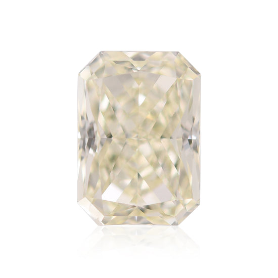 2.01 Carat Light Yellow Radiant Diamond VS2 GIA